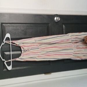 colorful stripped dress